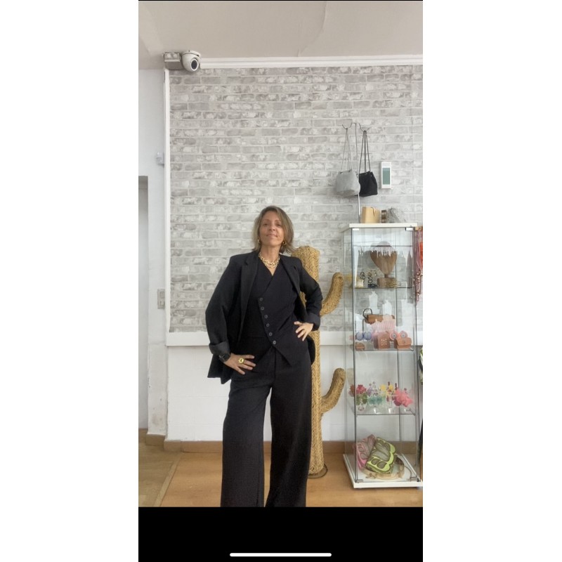 Pantalón Sastre Negro